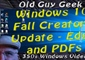 Windows 10 Fall Creators Update - Another Improvement for Edge