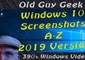 How to take a screenshot in Windows 10. The 2019 Options