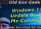 Computer Problems after a Windows 10 Update? Don't Reinstall or...
