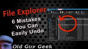 6 Mistakes You Can Easily Undo in Windows File Explorer