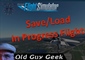 FS 2020 - Save & Load Flights. Even In Mid-Flight