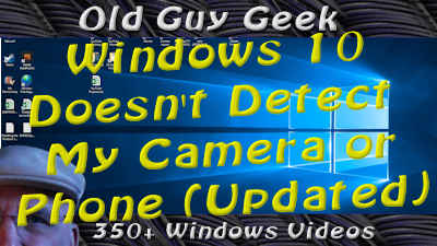 Windows 10 Doesn't Detect My Camera, Phone or USB device ...